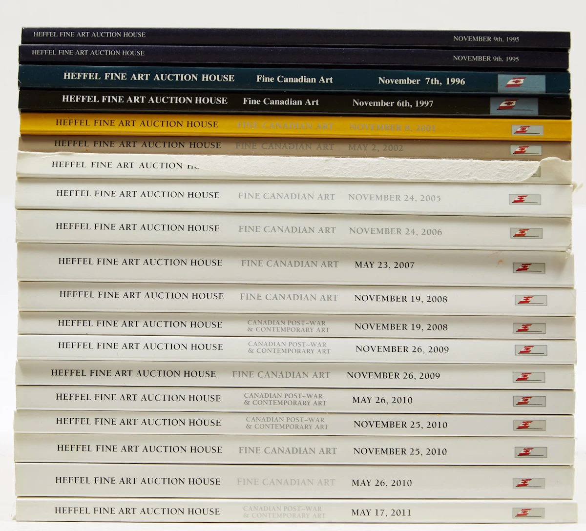 Books and Reference, Two Hundred and Seven Assorted Auction Catalogues, catalogues