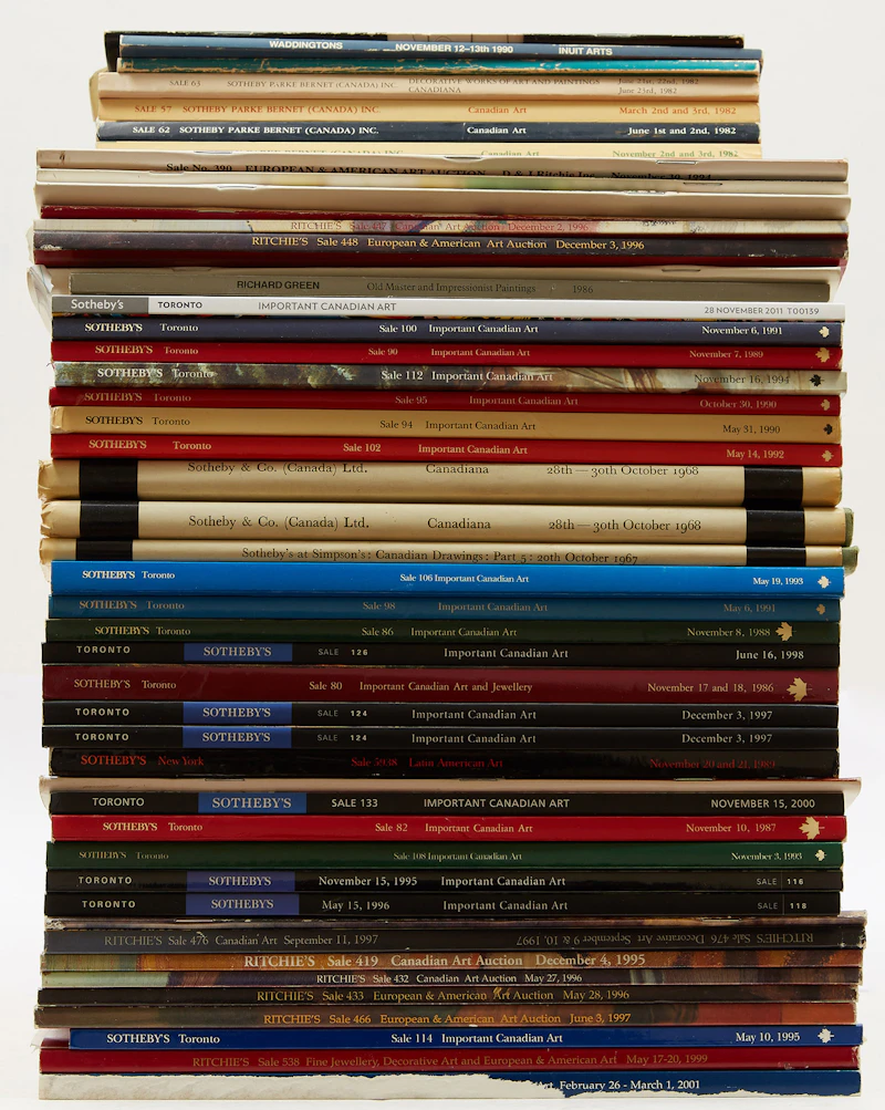 Books and Reference, Two Hundred and Seven Assorted Auction Catalogues, catalogues - view 2
