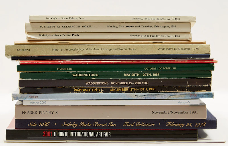 Books and Reference, Two Hundred and Seven Assorted Auction Catalogues, catalogues - view 9