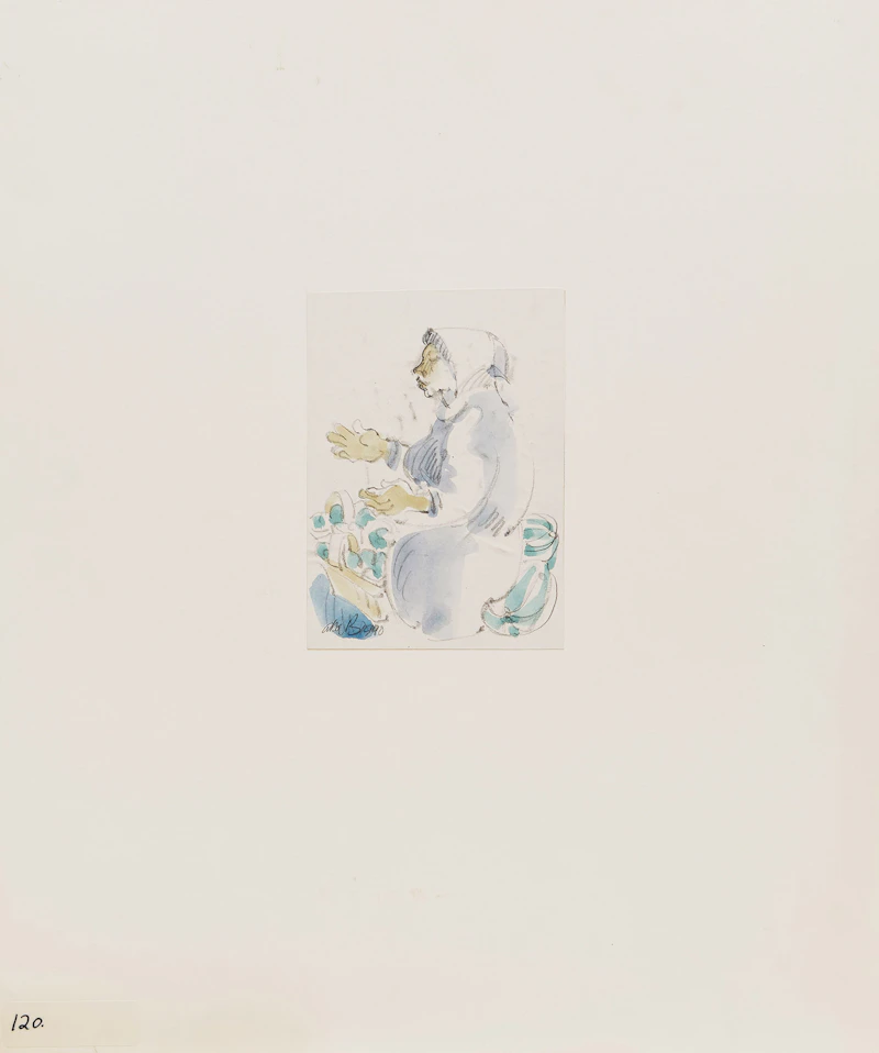 Aba Bayefsky, Figural Works, four graphite drawings and book, circa 1976-1978 - view 3