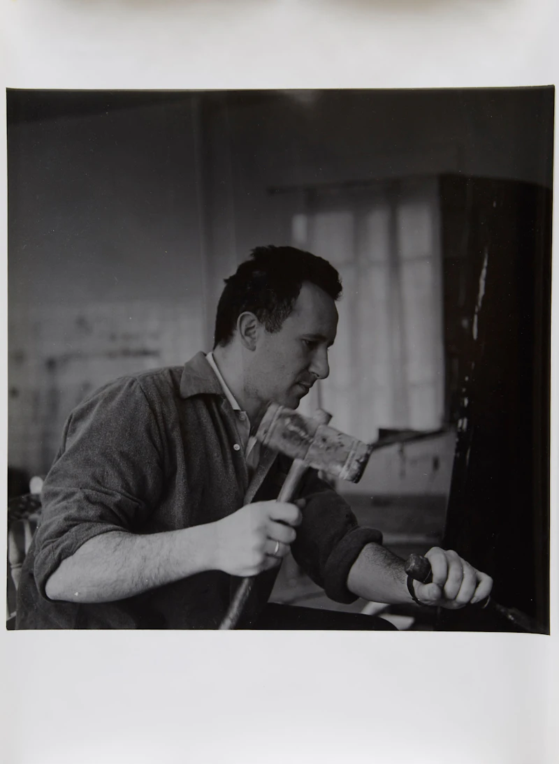 Paul Duval, Collection of Thirteen Silver Gelatin Prints and Photographs , four photographs; nine silver gelatin prints - view 5