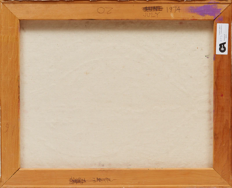 John Godfrey, Fish , oil on canvas, 1974 - view 2
