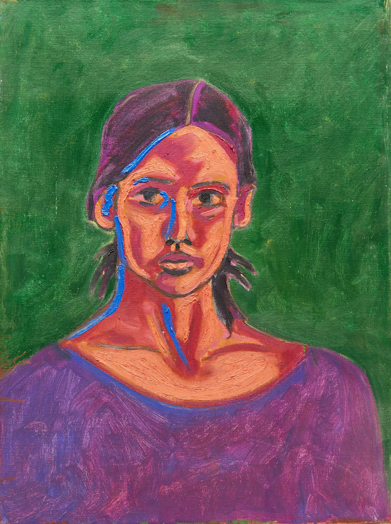 John Godfrey, Christie, 1974, oil on canvas
