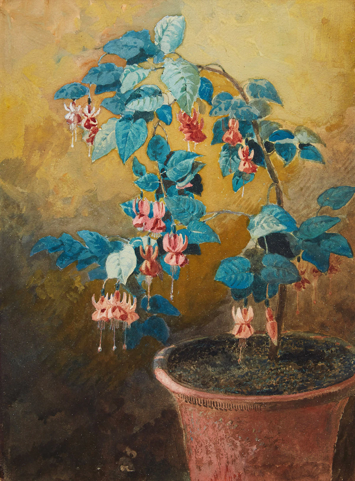 Canadian School, Floral Still Life , watercolour