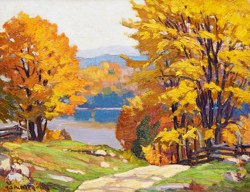 Orange and Gold, Haliburton  by Herbert Sidney Palmer