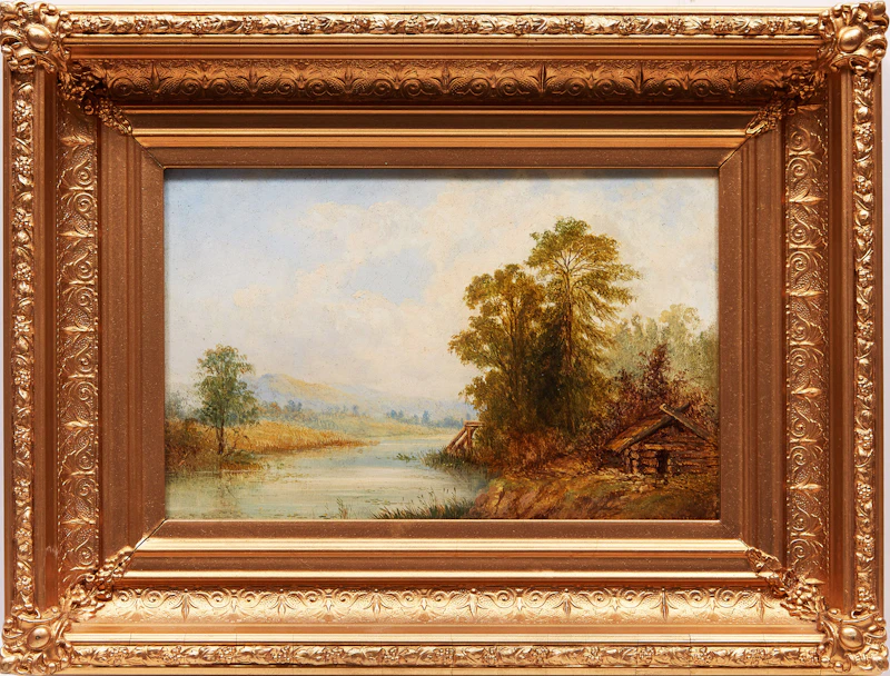 Henry Nesbitt McEvoy, Pair of Landscapes, two oils on paper board - view 2