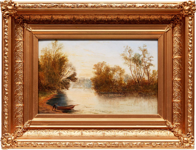 Henry Nesbitt McEvoy, Pair of Landscapes, two oils on paper board - view 5