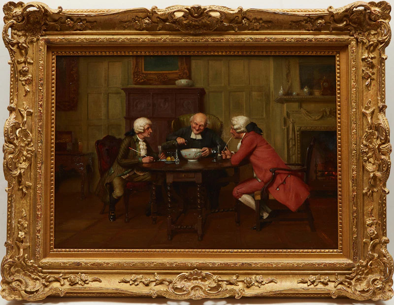 The Parson’s Brew by Francis James Barraud