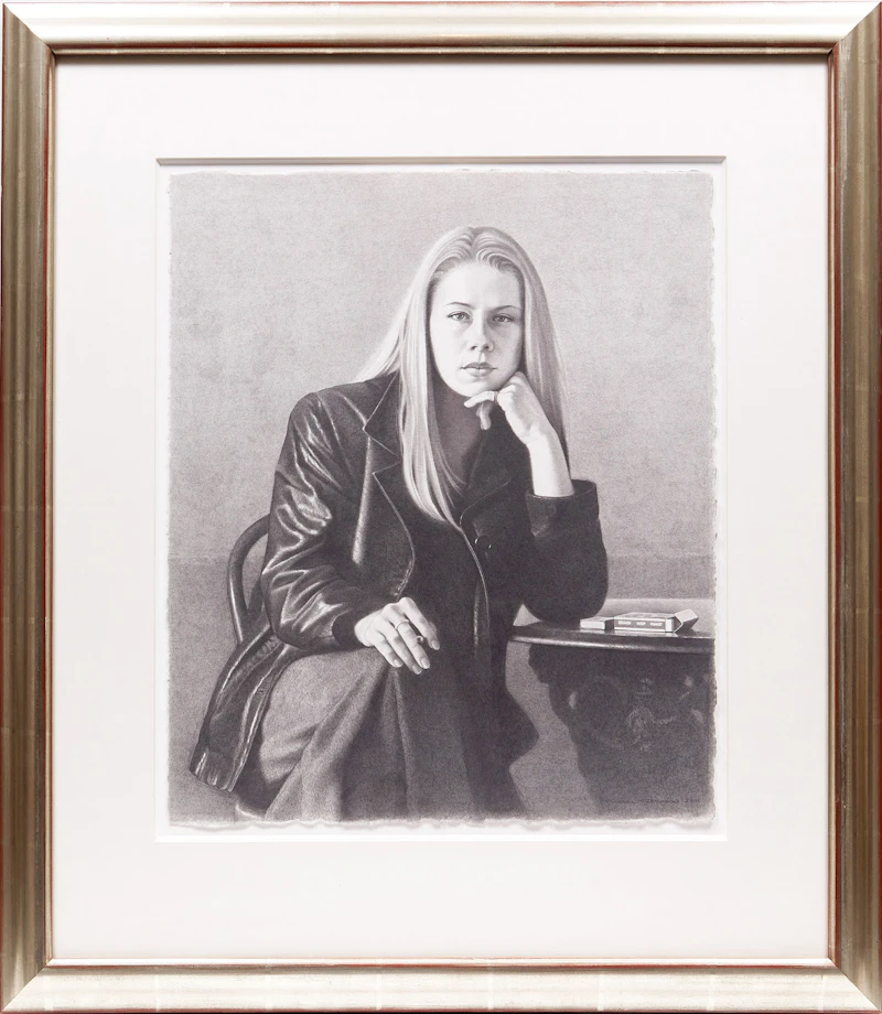 Michael Thompson, Jennifer, pencil drawing, 2001 - view 2