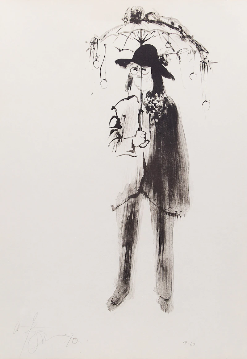 Flower Person by Harold Barling Town