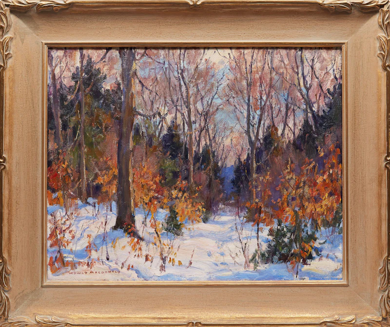 Manly Edward MacDonald, Forest in Winter , oil on canvas - view 2
