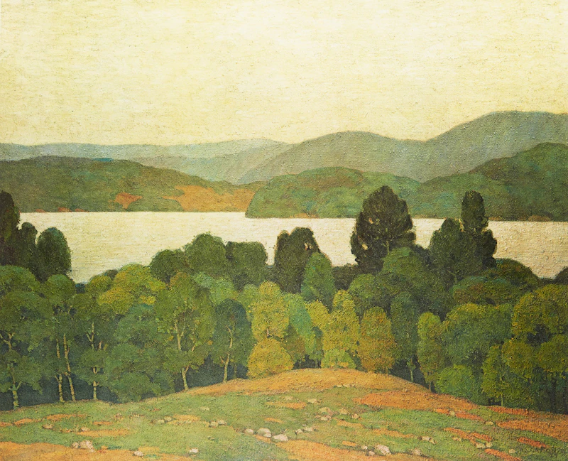 Alfred Joseph Casson, Lake Kashagawigamog, colour serigraph