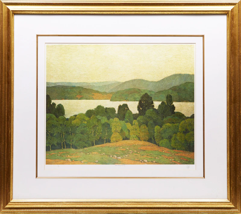Alfred Joseph Casson, Lake Kashagawigamog, colour serigraph - view 2
