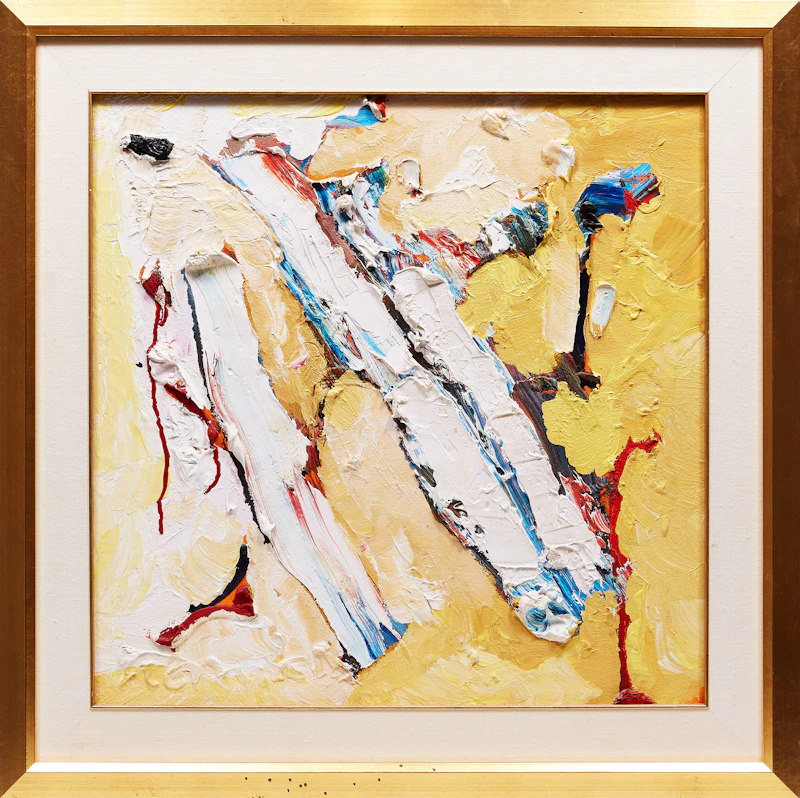 William Ronald, Summer in Paris, oil on canvas, 1990 - view 2