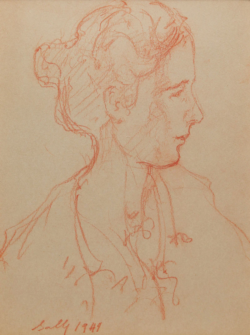 Sally (Portrait of the Artist’s Daughter) by Manly Edward MacDonald