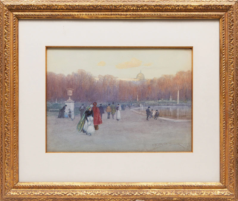Frederic Marlett Bell-Smith, City Park, watercolour - view 2