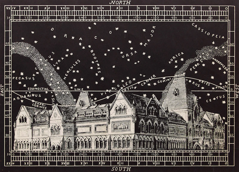 Gary Lee-Nova, Nebulae as seen by Lord Rosse’s Telescope; Building and Constellations; Observatory, three serigraphs, 1969 - view 4