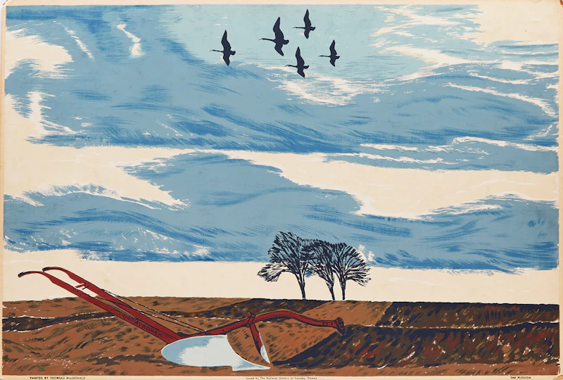 The Plough by Thoreau MacDonald