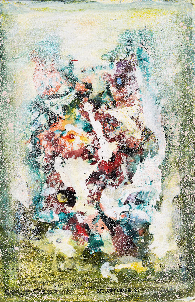 Improvisation no. 3 (serie de 6) by Léon Bellefleur