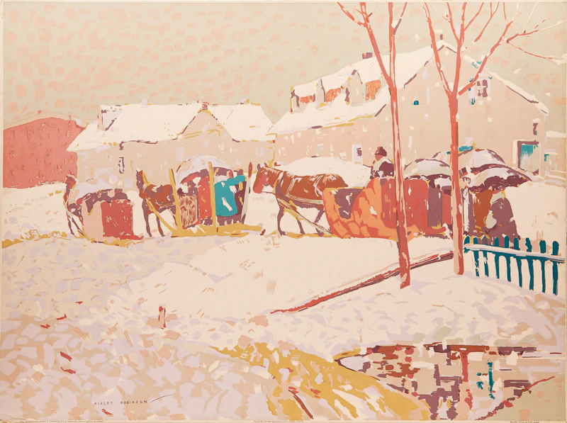 Return from Easter Mass by Albert Henry Robinson