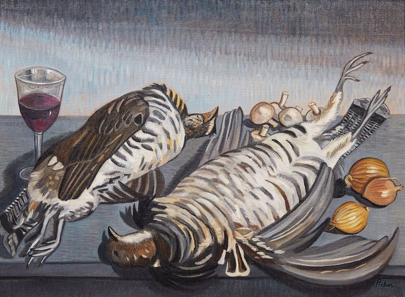 Les perdrix  by Claude Picher