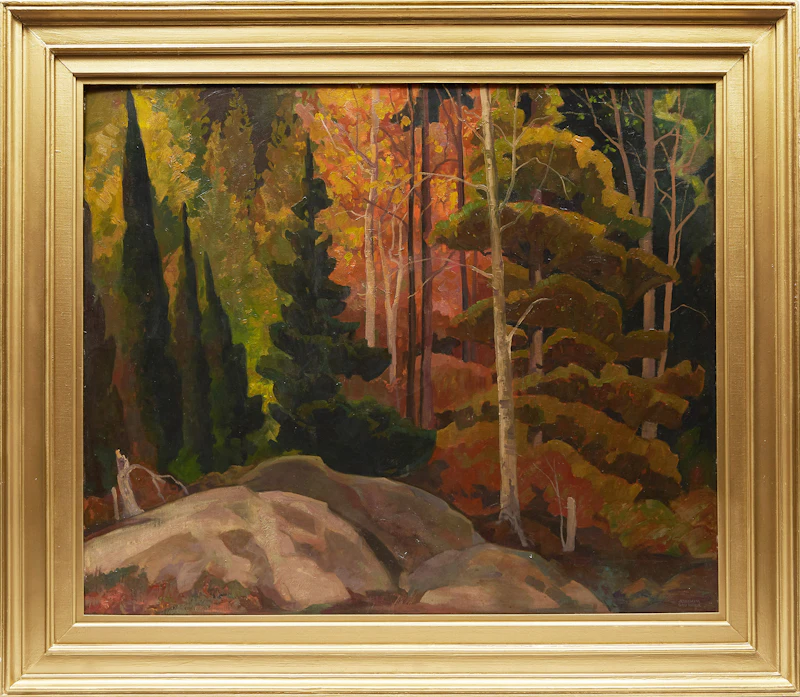 Joachim George Gauthier, Northern Woodland , oil on board - view 2