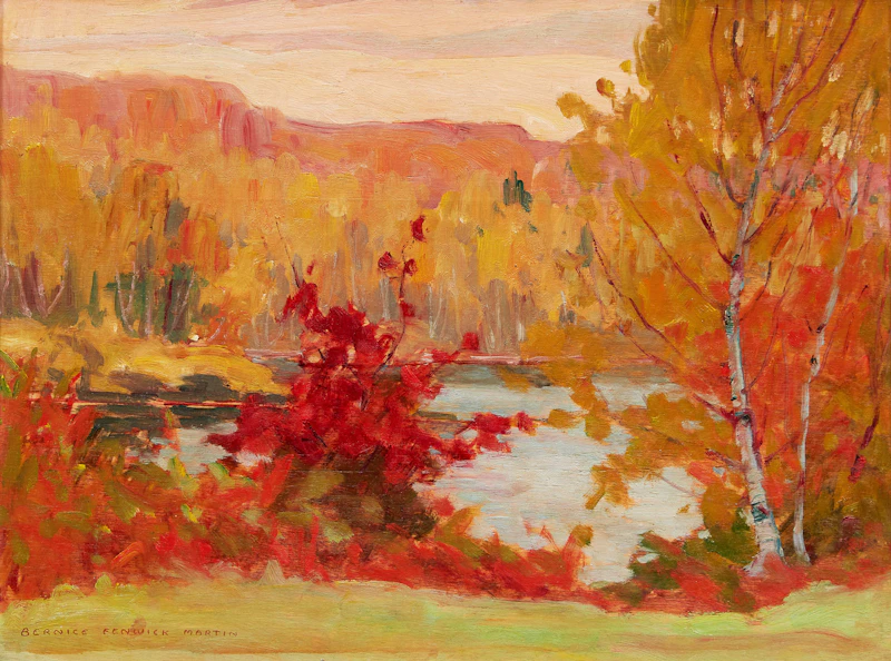 Clear Lake Muskoka by Bernice Fenwick Martin