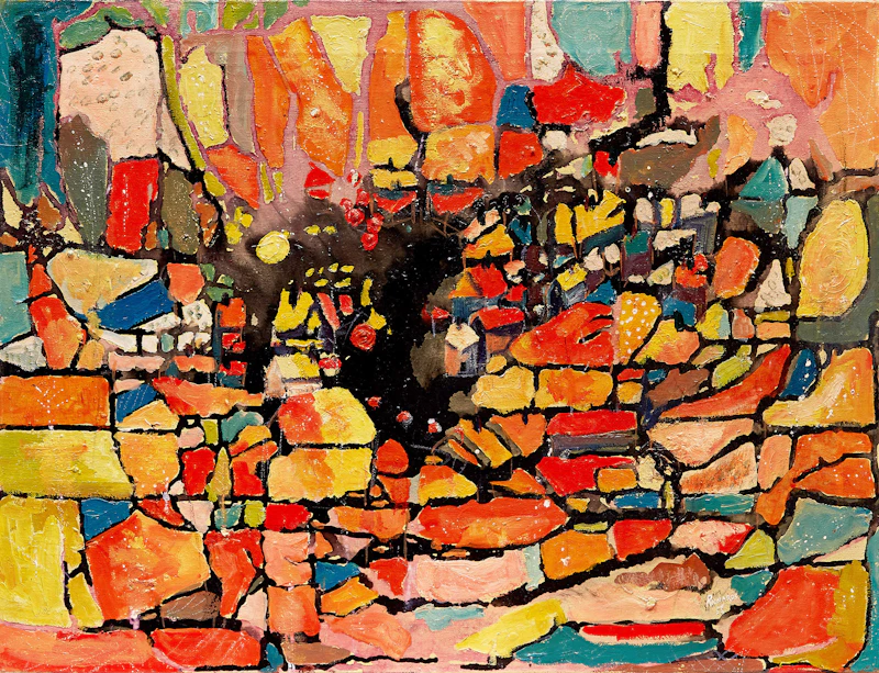 Abstract of a City  by Jean Richards