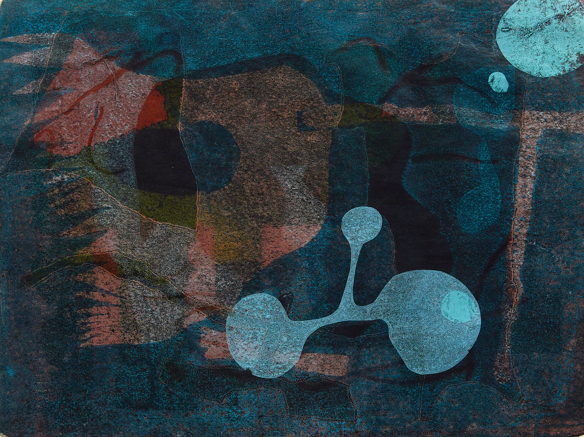Harold Barling Town, Night-Jack, single autographic print, 1957