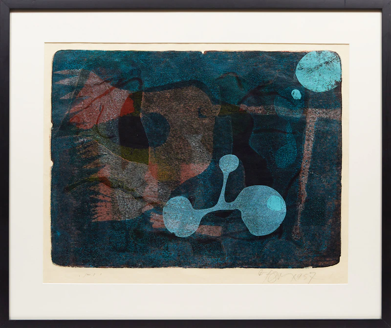 Harold Barling Town, Night-Jack, single autographic print, 1957 - view 2