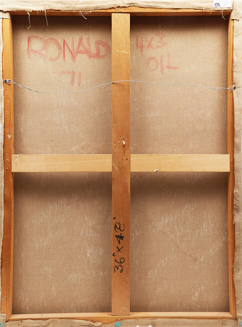 William Ronald, Untitled , oil on canvas, 1971 - view 2