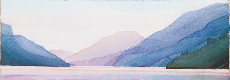 Evening Shapes by Mary Anne Ludlam