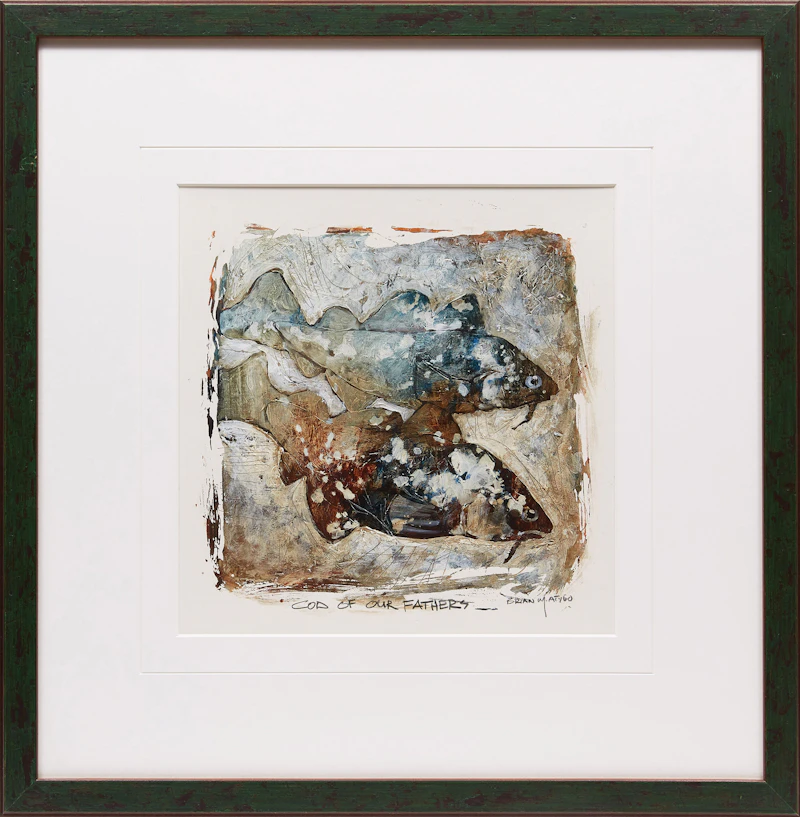 Brian Atyeo, Cod of Our Fathers, acrylic on paper - view 2