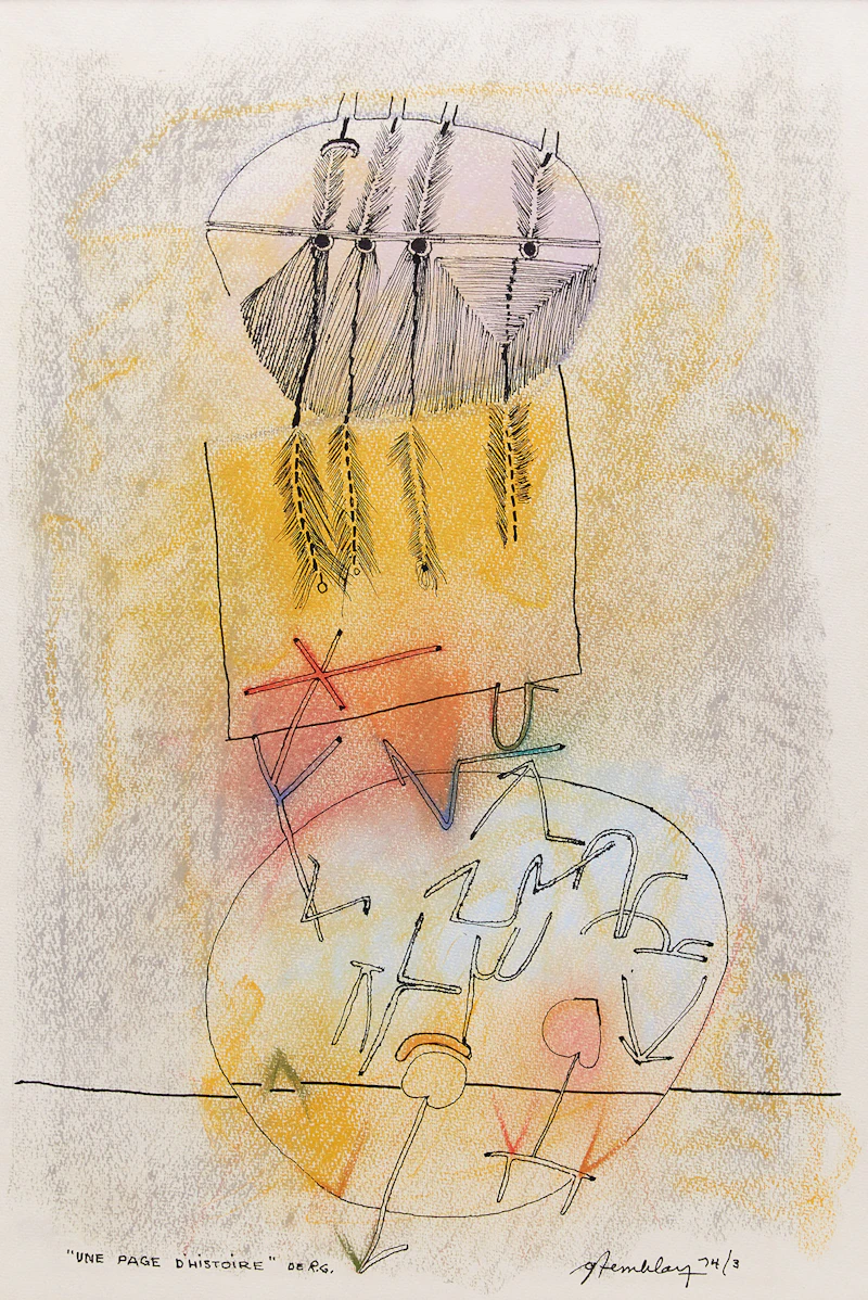 “Une Page d’histoire” de R.G by Gérard Tremblay