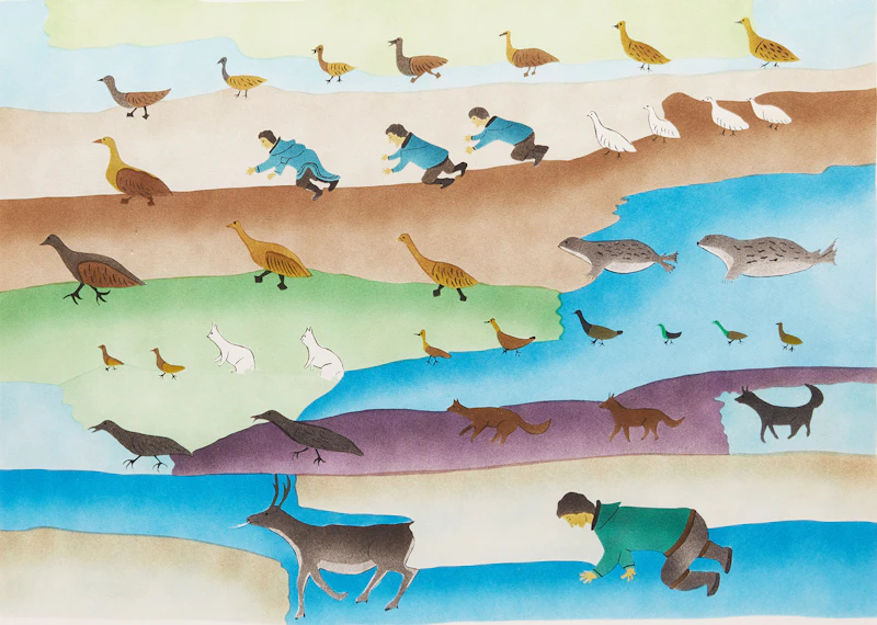 All Life Goes On by Josea and Leah Towkie Karpik Maniapik