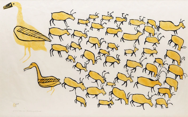 The Herd  by Luke and William Kanak Iksiktaaryuk