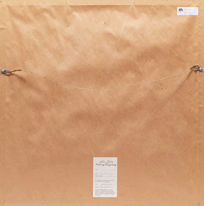 David Alexander Colville, Prize Cow, colour serigraph, 1977 - view 3