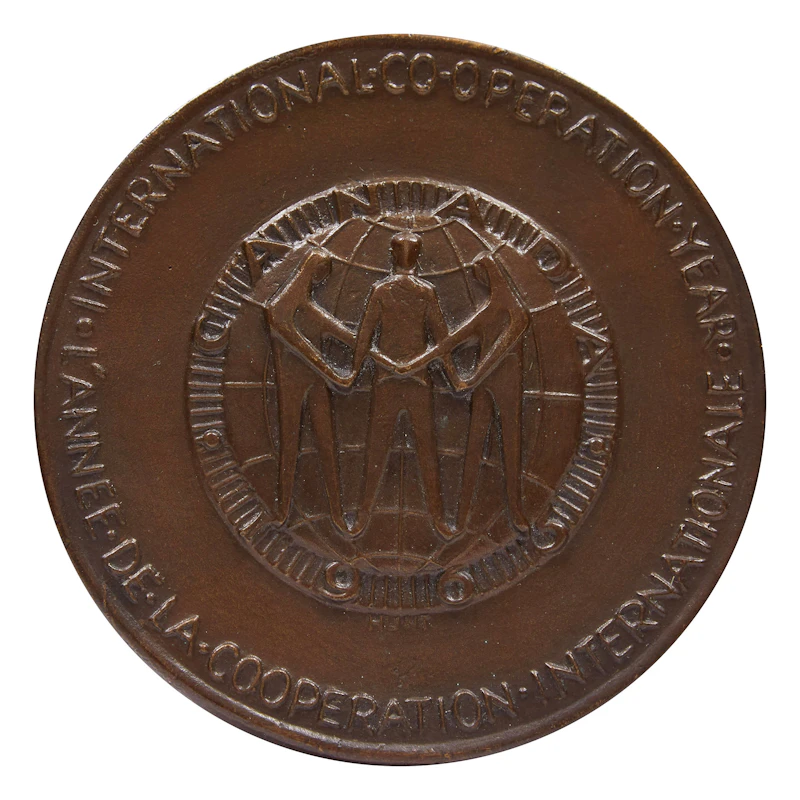 International Co-operation Year, Canada 1965 by Dora de Pedery-Hunt