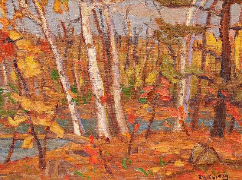 At the Head of Bennett Lake, Ont., Perth District by Ralph Wallace Burton