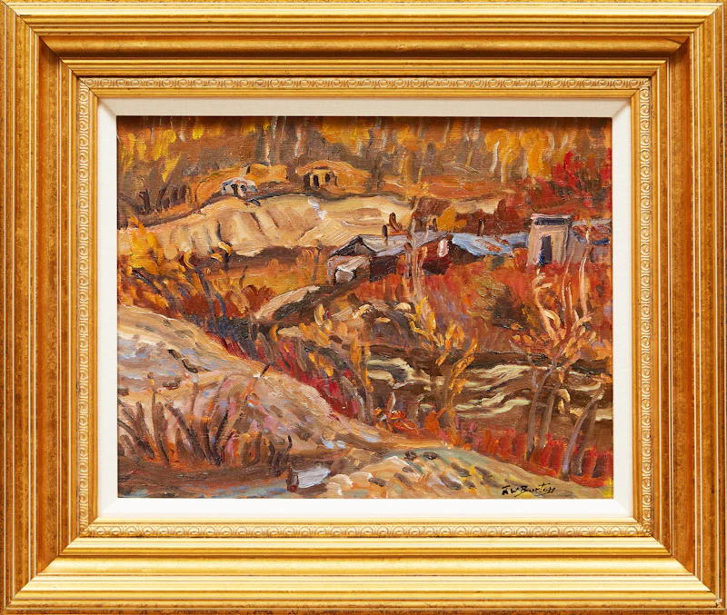 Ralph Wallace Burton, Near Dawson City, Y.T. , oil on panel, 1964 - view 2