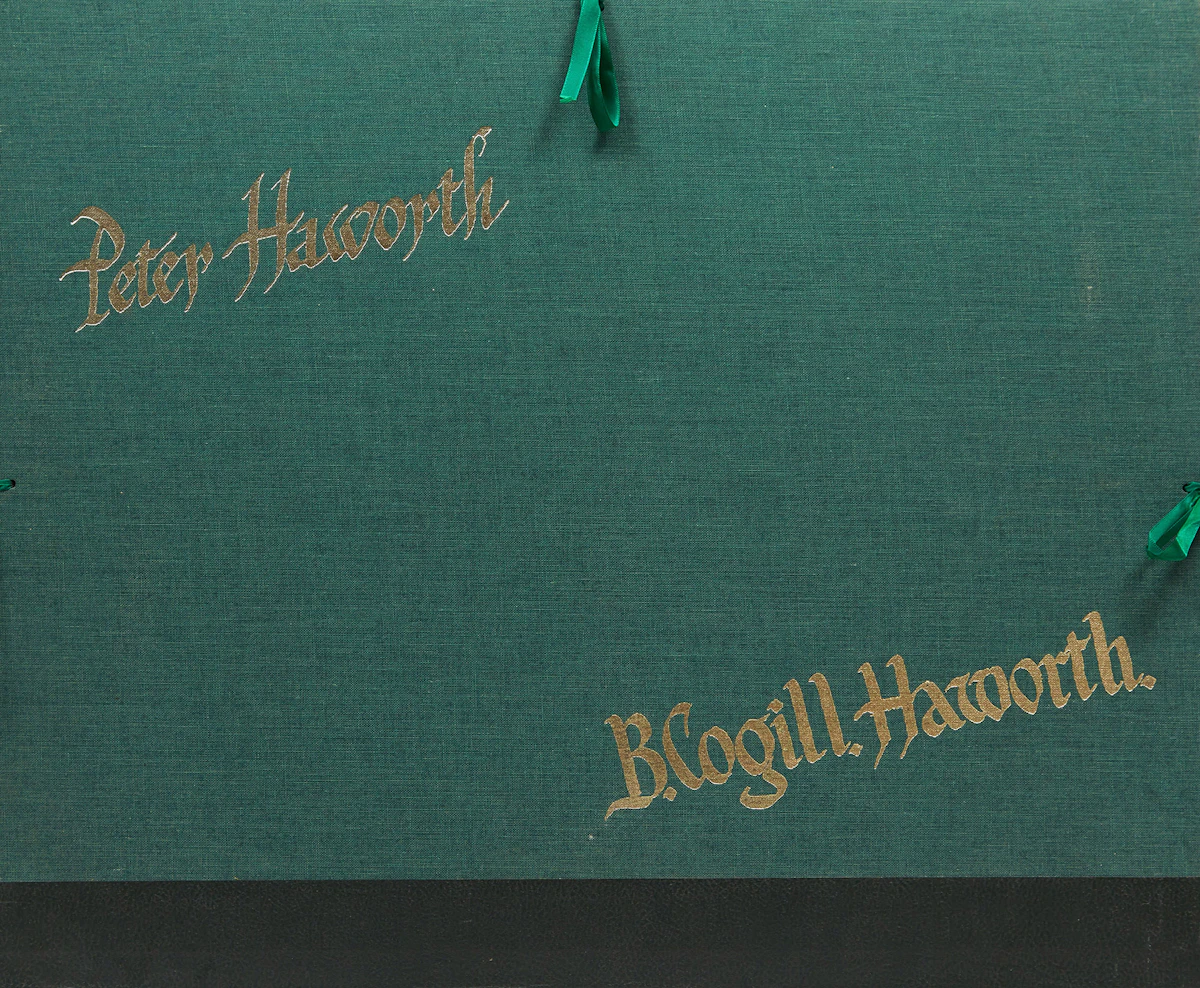 Peter & Bobs Cogill Haworth, Portfolio of Prints, six colour lithographs and two additional prints