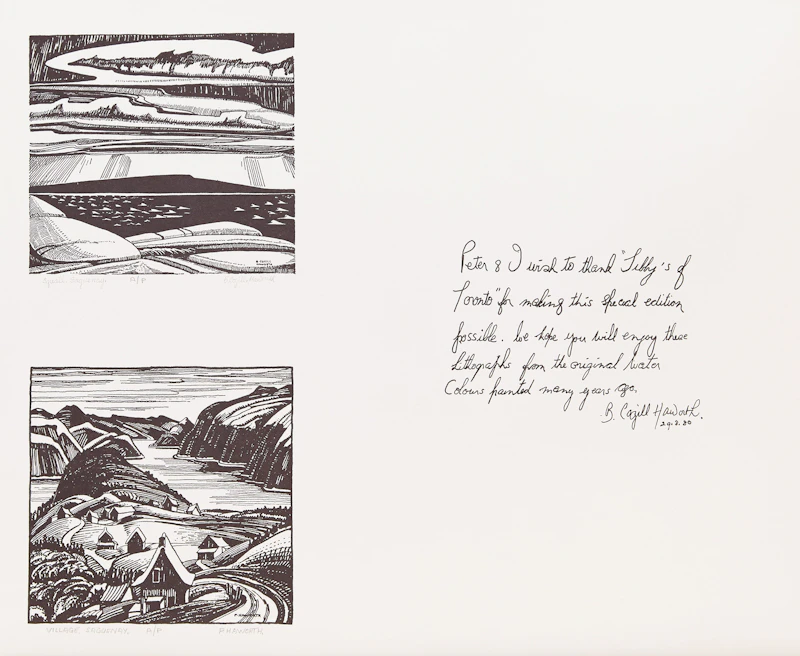 Peter & Bobs Cogill Haworth, Portfolio of Prints, six colour lithographs and two additional prints - view 3