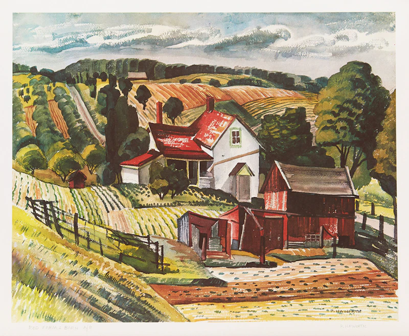 Peter & Bobs Cogill Haworth, Portfolio of Prints, six colour lithographs and two additional prints - view 4