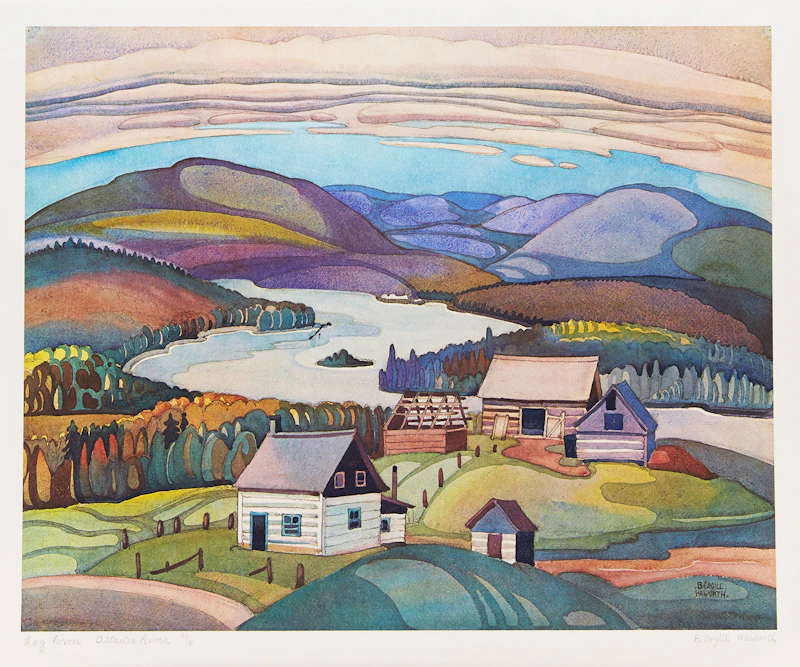 Peter & Bobs Cogill Haworth, Portfolio of Prints, six colour lithographs and two additional prints - view 5