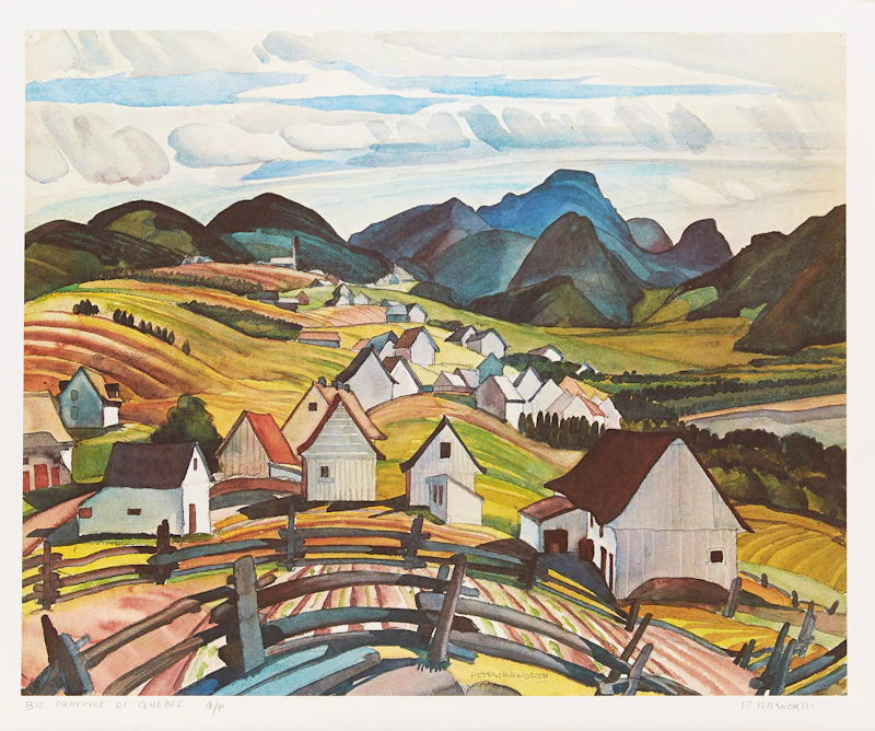 Peter & Bobs Cogill Haworth, Portfolio of Prints, six colour lithographs and two additional prints - view 7