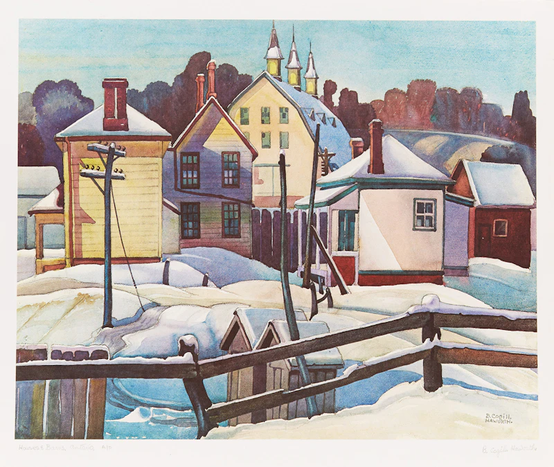 Peter & Bobs Cogill Haworth, Portfolio of Prints, six colour lithographs and two additional prints - view 9