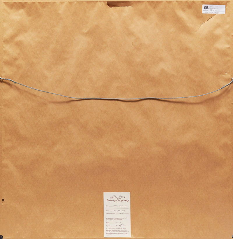 Christopher Pratt, Strait of Belle Isle, colour silkscreen, 1972 - view 3