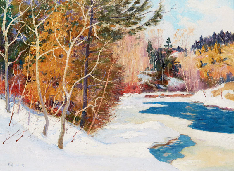 Winter, Laurentians by Robert Wakeham Pilot
