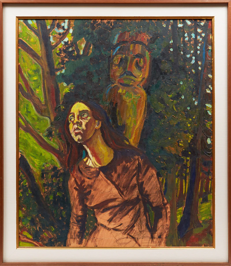 Robert Francis Michael McInnis, What Have We to Fear, oil on canvas, 1975 - view 2