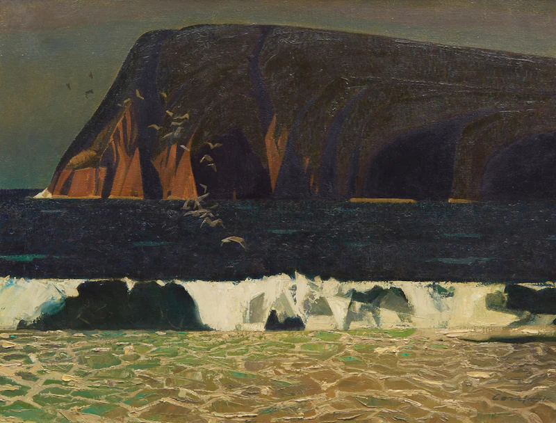 Charles Fraser Comfort, Cape Smokey, Ingonish, oil on canvas